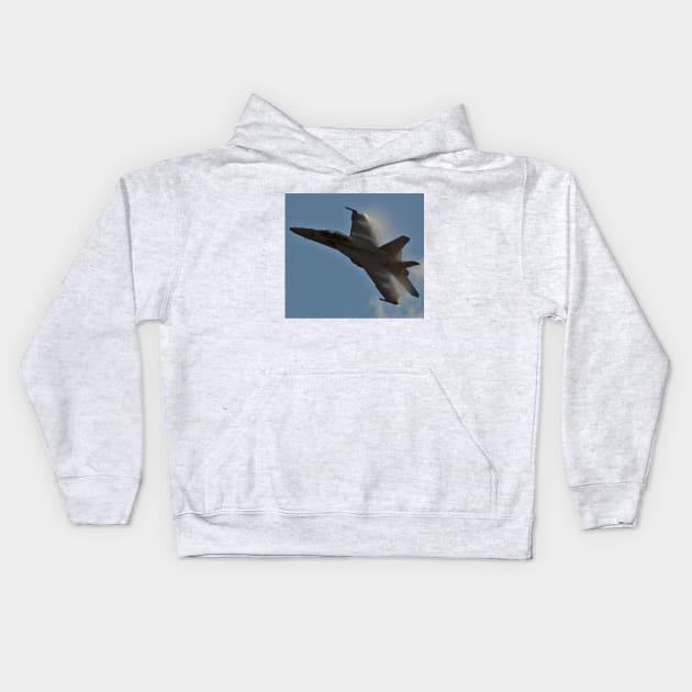 F/A-18 Super Hornet Vapor Kids Hoodie by acefox1